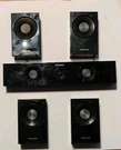Samsung Home Theater Speakers + Wires, 4 Satellites (PS-DS2) & Center (PS-DC1). Fixed Price $26.00.
