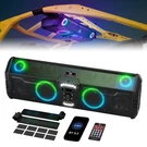 800W Utv Sound Bar Rgb Speakers Audio System W/ Fm Radio BT5.3 X3 Rzr Zforce. Fixed Price $529.99.