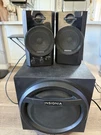 Insignia 2.1 Bluetooth Desktop Speaker System With Subwoofer Model NS-PSB4521. Fixed Price $74.10.