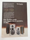 Vintage Original 1970S Panasonic SB-X50 Stereo Speakers Advertisement Page. Fixed Price $12.99.