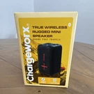 Wireless Speaker Chargeworx Rugged Black Booming Bass Led Lightshow. Fixed Price $19.99.