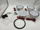 Herdio 4 Pack 6.5'' Bluetooth Ceiling Speakers 600W With Wall Amplifier. Fixed Price $129.99.