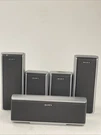 Sony 5.1 Speaker Lot SS-CT51 SS-TS51 SS-TS52 Silver Home Theater Surround Sound. Fixed Price $39.99.