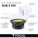 Focal 5KM K2 Power Subwoofer Sandwich Cone 145MM 400WATT 200W.RMS. Fixed Price $465.19.