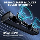 Mzeibo Tv 50W 17INCH Small Soundbars Arc/bluetooth 5.0 Ky-mini -black. Fixed Price $38.63.