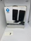 Onn Amplified Stereo Speakers ONA16AA008 Universal 3.5 Mm Input. Fixed Price $25.00.