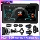 2026 New 7" Wireless Motorcycle Carplay Gps Display, Bt, Siri Google Assistant. Fixed Price $187.44.