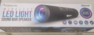 Cobaltx Wireless Led Light Up Sound Bar Speaker CSP-3700 Aux Fm Usb Bass Music. Fixed Price $17.00.