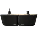 Bose 203 Loudspeakers Left Right Pair 6 Ohm 100W With Mounts Black Indoor System. Fixed Price $299.99.