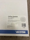 Bogen S86T725PG8UVK / Ceiling Speaker With Bright White Grille. Fixed Price $20.00.