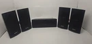 5 Sony Front/rear/center Surround Speakers SS-TSB118 & SS-CTB113 Wired. Fixed Price $30.00.