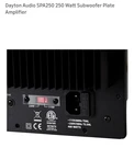 Dayton Audio SPA250 Watt Subwoofer Plate Amplifier. Fixed Price $251.99.