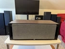 Elac Debut Reference Center Channel Speaker DCR52-BK (black/walnut). Fixed Price $239.00.