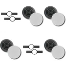 (4) Klh Faraday Series F-6800-DVC 8" In-ceiling Speaker + Installation Kit. Fixed Price $1475.95.