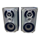 Sony Silver Bookshelf Speakers Pair SS-RG55. Fixed Price $39.95.