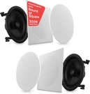 10 In-ceiling In-wall Speakers (pair) 2-WAY Flush Mount Home Audio System, 300W. Fixed Price $148.99.