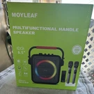 Moyleaf K253 Portable Karaoke Bluetooth Speaker Wireless Microphone. Fixed Price $42.00.