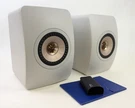 Kef LS50 Meta Bookshelf Speakers (pair) - Sand Shell. Fixed Price $1299.99.