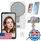 Vlog Selfie Monitor Screen For Iphone 7-16 Series & Android, Magnetic Back Camer. Fixed Price $60.73.