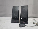 Rocketfish RF-WS01 Wireless Bookshelf Speakers W/ Only Power Adapter (see Desc. Fixed Price $26.93.