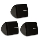 Theater Solutions Mountable Indoor Speakers Black Piece Pack TS30B-3S. Fixed Price $50.99.