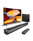 Ultimea 4.1CH Sound Bar For Smart Tv With Subwoofer, Peak Power 200W, 2-IN-1 Det. Fixed Price $420.74.