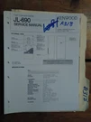 Kenwood JL-690 Service Manual Original Repair Book Stereo House Speaker. Fixed Price $19.98.