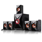 Befree Sound 5.1 Channel Bluetooth Surround Speaker System In Orange. Fixed Price $98.99.