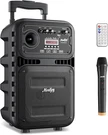 Moukey Portable Bluetooth Speaker, Karaoke, Pa, W/ 8" Subwoofer/ 1" Tweeter. Fixed Price $49.00.