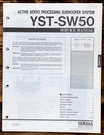 Yamaha YST-SW50 Subwoofer Service Manual *original*. Fixed Price $19.97.