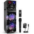 Pyle Pro Dual 10" Pa Loudspeaker Karaoke Active Tower 600W Max. Fixed Price $282.99.