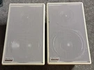 Rare Audiophile Brand Speakers MM-30 C003213 Cream Bookshelf Pair Tested Nice. Fixed Price $345.00.