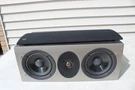 Athena Technologies Audition Series AS-C1-1 Black Center Speaker Tested W/ Grill. Fixed Price $72.97.