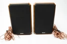 Boston HD5 Bookshelf Speakers Pair Wood Grain 8 Ohm Tested Works See Video. Fixed Price $69.99.