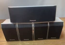 Panasonic Surround Speakers SB-HC750, (2) SB-HF650, And SB-HS650 Tested. Fixed Price $19.97.