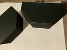 Pair Of Klipsch RS-25 Reference Series Surround Speakers Black. Fixed Price $160.00.