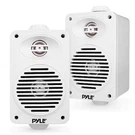 Pyle PDWRBT36 3.5 200W Bluetooth 2-WAY Indoor/outdoor White Speakers (pair). Fixed Price $80.49.
