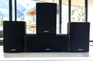 Onkyo 4-PIECE Surround Sound Speaker System SKC-520C SKM-520S Tested. Fixed Price $89.16.