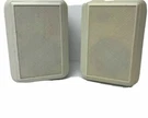 Studio Acoustics MS-80 Weatherproof 3-WAY Stereo Speaker (pair) White. Fixed Price $34.50.