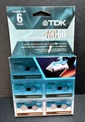 Tdk MC60 Microcassette 6-PACK Blank Audio Tapes Min 2005 Factory Sealed Box. Fixed Price $10.24.