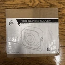 Ubl Slim Speaker 100W Wired Rectangular Black Home Audio. Fixed Price $60.50.