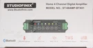 Studiofinix Home 4 Channel Digital Amplifier Model : ST-68AMP-BTX01. Fixed Price $29.88.