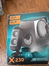 New Logitech X-230 Adrenaline Dual Driver Satellite Subwoofer Pc Speaker System. Fixed Price $189.00.
