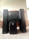 Mirage OM-10 Floorstanding Speakers With LF-150 Subwoofer Center Fill Rare. Fixed Price $500.00.