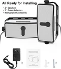 2X Bluetooth Outdoor Speakers,waterproof, 100X Wireless Sync, 20W/200W. Fixed Price $29.99.