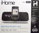 Ihome App Enhanced Alarm Clock For Ipod / Iphone - IA5BVC. Fixed Price $43.90.