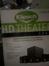 Klipsch Hd Theater 500 Speaker System. Fixed Price $350.00.