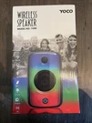 Brand New Yoco Wireless Speaker With Flashing Led Lights. Fixed Price $17.00.