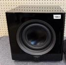 Martinlogan Abyss - 8" Powered Subwoofer Gloss Black(used, No Tx, Grille)#c. Fixed Price $560.00.