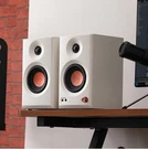 Edifier MR3 Powered Studio Monitor Speakers, Hi-res Audio Certified. Fixed Price $110.00.